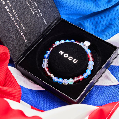 USA I | Bracelet Nations en verre sirène